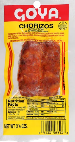 Miniatura 3 de Goya Foods Chorizo, 3.5 onzas (paquete de 16)