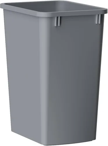 ROOMTEC Cubo de Basura de Cocina de 35QT, Cubo de Basura Ligero y Resistente de Líneas Finas, Papeleras para Oficina, Espacio de Trabajo, Cocina,