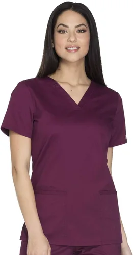 Miniatura 6 de Scrubs for Women Workwear Core Stretch V-Neck Top, Soft Brushed Twill WW630