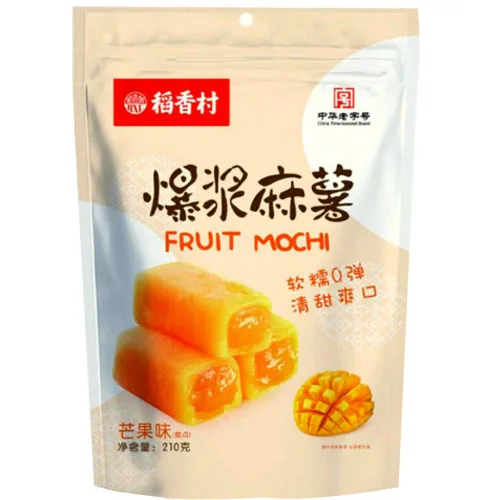 Miniatura 2 de 稻香村 DaoXiangcun Fruit Mochi 7.4 oz (mango, 3 paquetes)