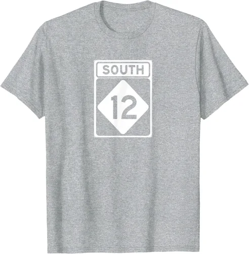 Miniatura 35 de Highway 12 South NC Outer Banks North Carolina Hwy - Camiseta, Negro, S