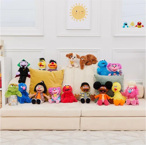 Miniatura 9 de Barrio Sésamo Plush, 14", Multi Color Bert oficial de 14