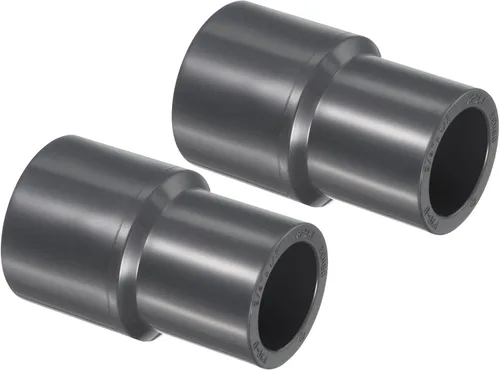 Miniatura 22 de PATIKIL UPVC Reductor de tubería de montaje de 1-1/2 "x 1" Socket Schedule 80, conector adaptador de acoplamiento recto, gris