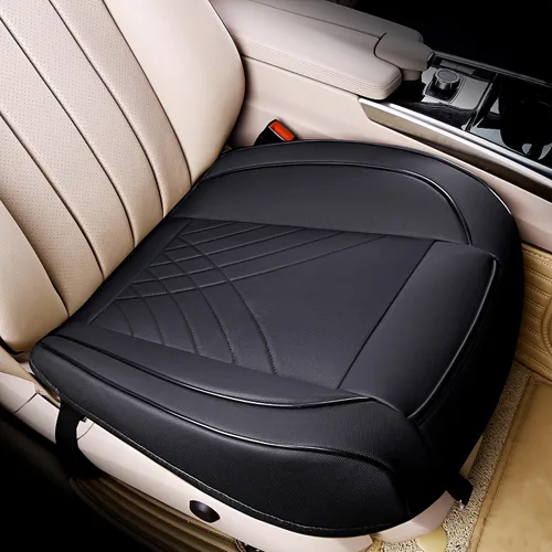 Miniatura 10 de kingphenix Funda de asiento de coche: fácil de instalar, se adapta a la mayoría de automóviles, furgonetas, camiones y SUV, color beige