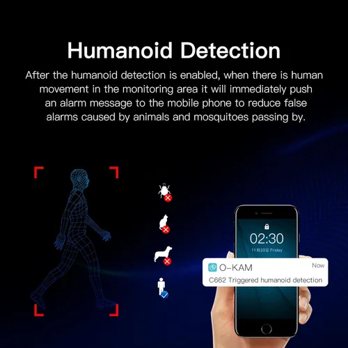 Miniatura 6 de EVERSECU Cámara de seguridad PTZ WiFi para exteriores de 2K 3.0MP, WiFi de 2.4G, seguimiento automático, audio de 2 vías, visión nocturna puntual
