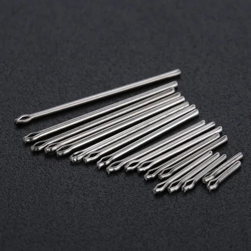 Miniatura 4 de Hicello 360 piezas de correa de reloj de 0.236-0.906 in surtido de pasadores de chaveta, pin de pulsera de reloj de acero inoxidable para kit