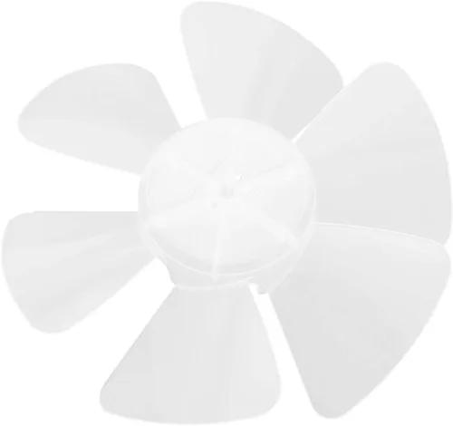 Miniatura 13 de Reemplazo de la hoja del ventilador de plástico para ventilador de pie ventilador de mesa accesorios generales con cubierta de tuerca negro A 10