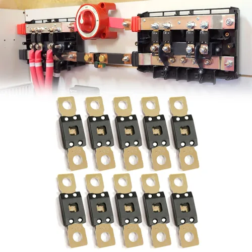 Miniatura 16 de PTT 2PACK MEGA/AMG 300Amp, 32V, Retardo de tiempo, Fusible de montaje de espárrago de alta corriente - Atornillado - Automotriz/Marina