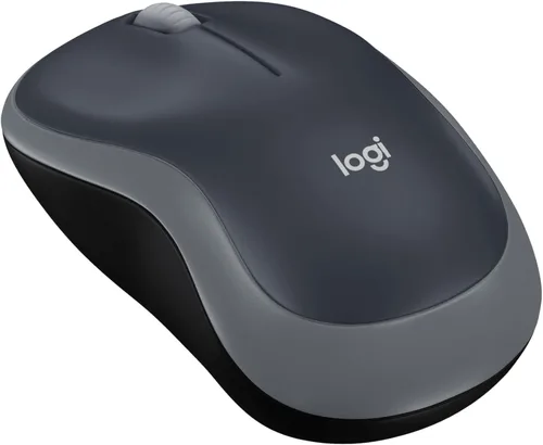 Logitech Mouse inalámbrico M185, 2.4 GHz con mini receptor USB, duración de la batería de 12 meses, seguimiento óptico de 1000 DPI, ambidiestro,