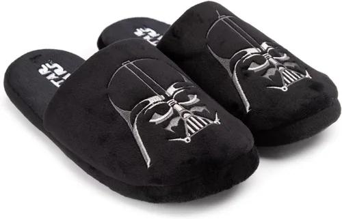 Miniatura 5 de STAR WARS Pantuflas para hombre Darth Vader Dark Side Poliéster Zapatos para casa, Negro