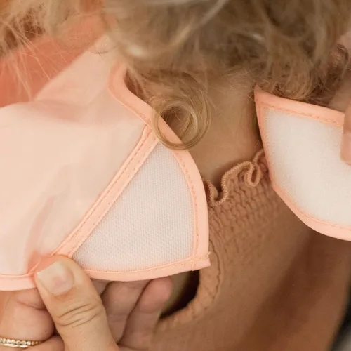 Miniatura 5 de Tiny Twinkle Baberos a Prueba de Desastres para Bebés para Comer Baberos Impermeables y Limpiables para Niños con Bolsillo Recolector Baberos