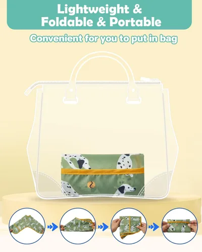 Miniatura 9 de Lictin Baberos de Manga Larga Paquete de 5 - Baberos para Bebé, Baberos Impermeables para Niños Pequeños, Delantal para Bebé para Comer, Baberos