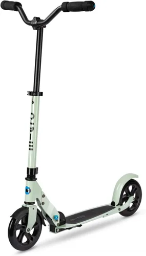 Micro Kickboard - Patinete plegable Speed Deluxe, de 180 mm, 2 ruedas, con manillares ajustables, deslizamiento suave, silencioso, para adolescentes