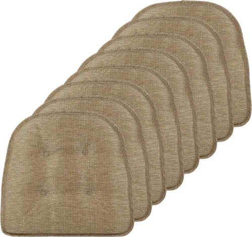 Miniatura 30 de Cojines antideslizantes para silla, ensamblados en Estados Unidos, almohadillas de asiento antideslizantes en forma de U para comedor, cocina