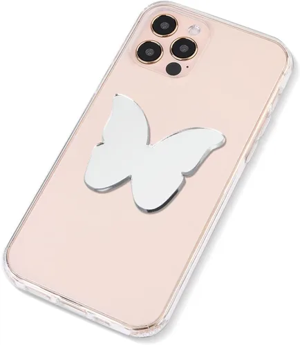Miniatura 8 de Ellie Rose Calcomanía de espejo para teléfono inteligente, adhesivo adhesivo para teléfono (flor)