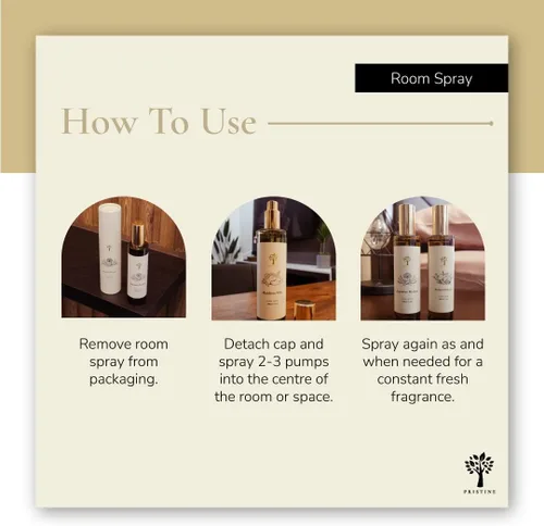 Miniatura 4 de PRISTINE English Country Inn Linen & Room Spray Ambientador, hecho con aceites esenciales, fragancia en aerosol para ambientes con fresa y vainilla