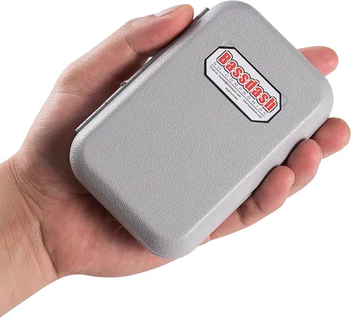 Miniatura 7 de BASSDASH Kit de pesca con mosca surtida, paquete de 64 piezas, incluye moscas secas y húmedas, ninfas, serpentinas, terrestres, sanguijuelas y más