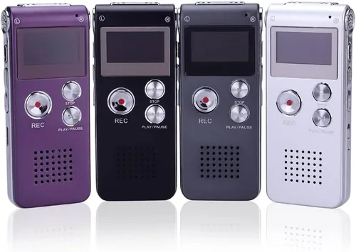 Miniatura 7 de 16G activado por voz Mini espía Grabadora de audio digital de sonido Dictáfono Reproductor MP3 Regalo Portátil MP3 Grabadora de audio Dictaphone