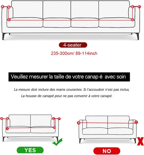 Miniatura 5 de MIPOPS Funda de sofá estampada elástica para sillón, fundas con patrón con falda lavable, protector de muebles de elastano para sala de estar