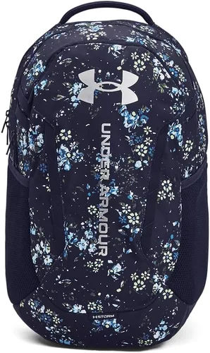 Miniatura 20 de Under Armour Mochila Hustle 6.0 unisex para adultos (002) Negro / Negro / Blanco