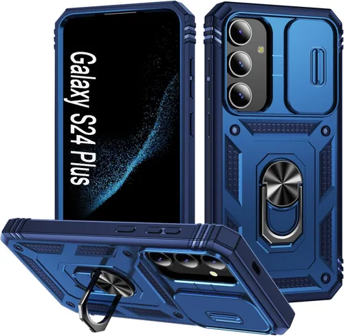 Miniatura 38 de Funda para Galaxy S22 Ultra, a prueba de golpes, resistente a los impactos con lente deslizante Funda protectora para Samsung Galaxy S22 Ultra 4G/5G