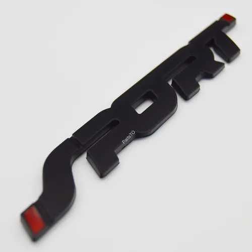 Miniatura 2 de 2 calcomanías de metal deportivo negro con adhesivo para Ford Focus F150 Raptor Explorer Escape Dedge Performance Trim Decal Negro mate
