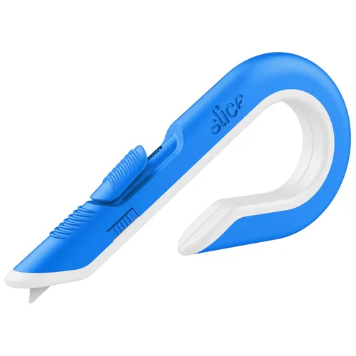 Miniatura 9 de Corte de caja Slice, cuchillo utilitario de potencia industrial, cuchilla de cerámica segura que dura 11 veces más que la de metal, color salvia, 1