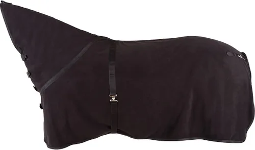 CLASSIC EQUINE Enfriador de forro polar Premium, Color: Negro, Tamaño: M (CEPFCBKM)