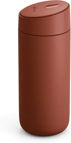 Miniatura 12 de Fellow Taza de viaje Carter Slide de 16 onzas, tapa deslizante con una sola mano, vaso de acero inoxidable aislado al vacío con interior de cerámica