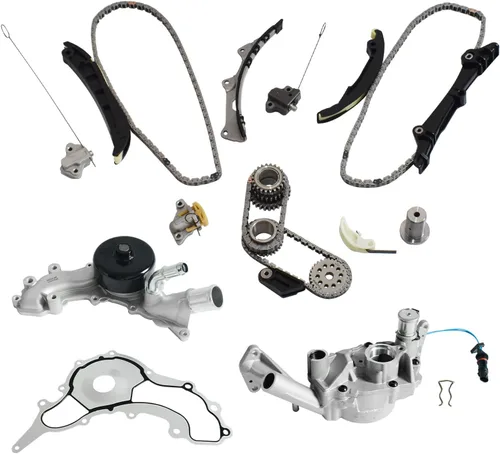 Kit de cadena de distribución 3.6 Pentastar con bomba de agua y bomba de aceite para 2011-2015 Chrysler Town & Country 300, Dodge Durango Grand