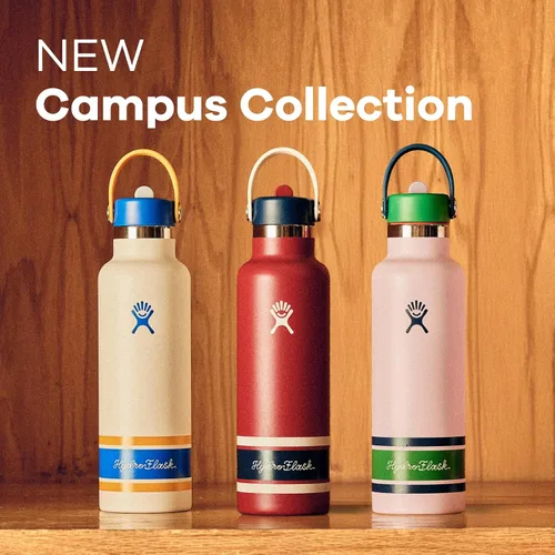 Miniatura 3 de Hydro Flask Botella de agua – Acero inoxidable aislado – Tapa flexible con pajita de boca estándar, antiderrames, a prueba de fugas y recargable
