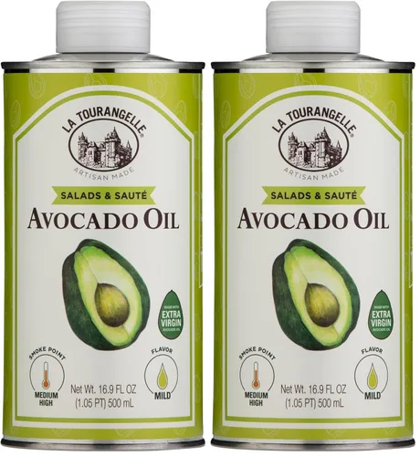 Miniatura 11 de La Tourangelle, Aceite de oliva virgen extra orgánico, AOVE prensado en frío de España, 16.9 onzas líquidas, aceite de oliva español con polifenoles