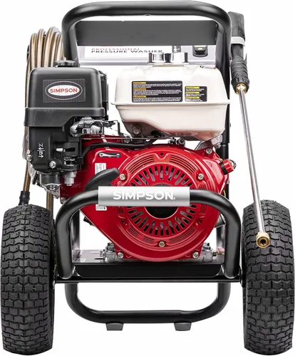 Miniatura 10 de Simpson Limpieza PS60869 PowerShot 4000 PSI Lavadora a presión de gas, bomba triple AAA de 3.5 GPM, motor Honda GX270, incluye pistola rociadora