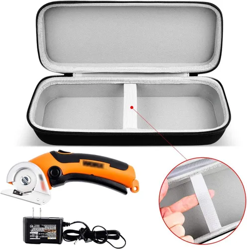 Miniatura 2 de ALKOO Funda compatible con WORX WX082L/WX081L, organizador para tijeras eléctricas inalámbricas ZipSnip, tijeras de tela, cortador giratorio