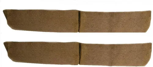 2 pares de forros moldeados de fibra de coco de 36 pulgadas para maceta de heno de ventana de 72 pulgadas