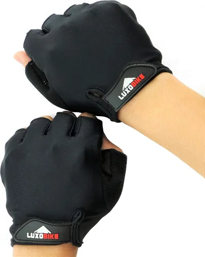 Miniatura 5 de LuxoBike - Guantes de ciclismo guantes de bicicleta de montaña guantes de bicicleta Antideslizante absorción de golpes acolchado transpirable medio