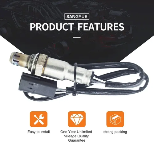 Miniatura 4 de Sensor de oxígeno 2 para Nissan 370Z 350Z Infiniti G37 G35 M35 M37 M56 EX35 EX37 FX35 FX37 FX37 FX50 G25 Q70 QX50 QX70 aguas abajo izquierda +