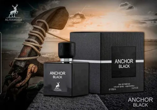 Miniatura 2 de Maison Alhambra Anchor Black Eau de Parfum Spray para hombre, 3.4 onzas