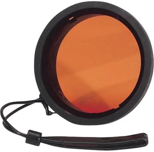 Ikelite Filtro de corrección de color de agua azul UR/Pro para puerto de 2.2 pulgadas de diámetro, longitud corta