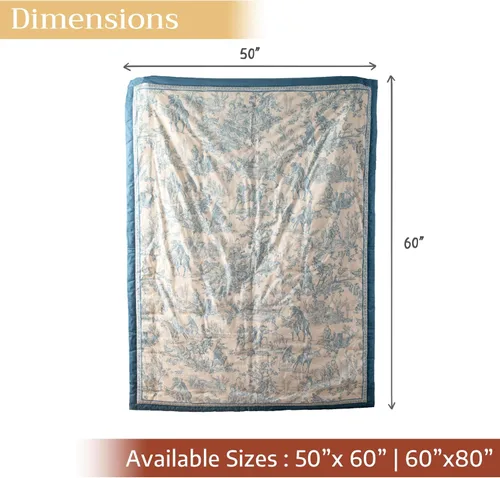 Miniatura 4 de Maison d' Hermine Manta para sofá, ligera y suave, cálida y transpirable, de algodón, para cama, para niñas, niños, mujeres, hombres, regalos, sofá