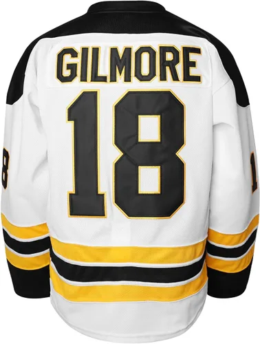 Miniatura 3 de Happy Gilmore 18 Boston Adam Sandler 1996 película de hockey sobre hielo Jersey para hombre S-XXXL cosido