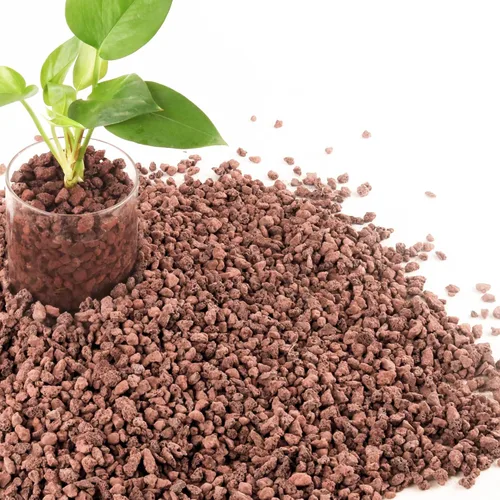 Miniatura 10 de Rocas de lava negras de 2.4 libras para plantas, suelo de roca volcánica hortícola de lava para drenaje de plantas de paisajismo, pequeña grava