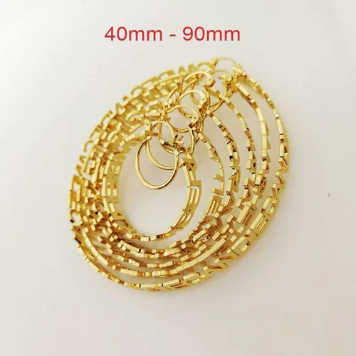 Miniatura 5 de Aretes de oro personalizados con nombre para mujeres y niñas, joyería de moda, aretes personalizados, regalo para amigos