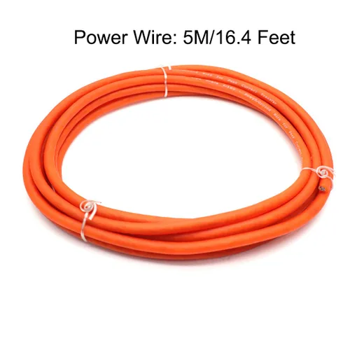 Miniatura 2 de Kit de altavoz de sistema de audio automático de 6 amperios para automóvil, cable de cableado de instalación de 1200 W, haz conexiones y aporta
