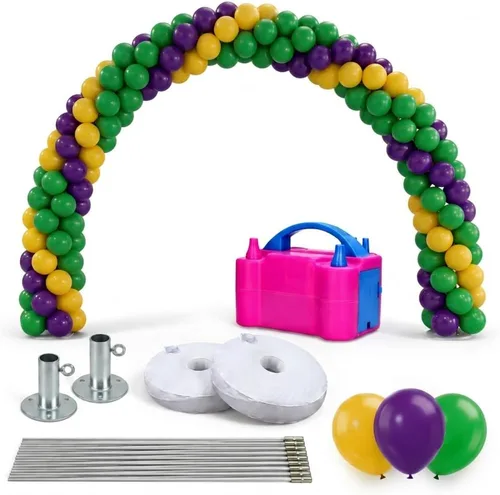 Miniatura 12 de PMU Graduation & Prom DYI Balloon Garland Arch Kit – Reusable Expandable Arch Frame with 2 Bases for Parties, Weddings & Events