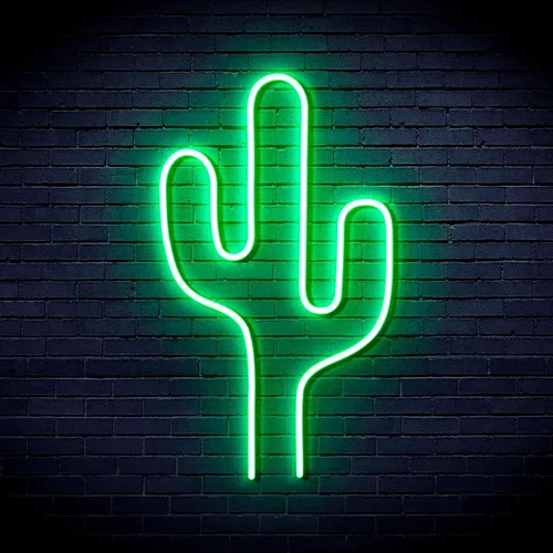 Miniatura 12 de AdvPro Cactus Flex Silicona LED Neon Sign - Azul - st16s32-fnu0038-b