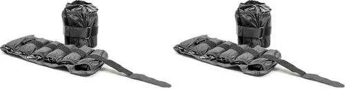 Miniatura 9 de CAP Barbell Pesas ajustables para tobillo Par de 10-20 libras Negro