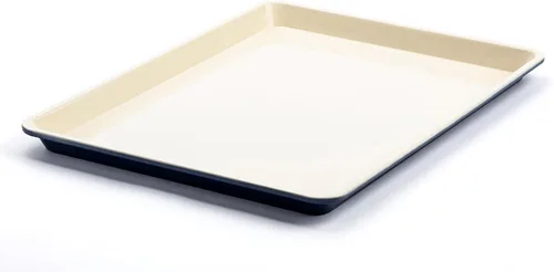 Miniatura 12 de GreenLife Bakeware Bandeja para Hornear de Galletas Media Hoja de 18" x 13", Antiadherente Cerámico Saludable Sin PFAS No Tóxico, Seguro para Horno