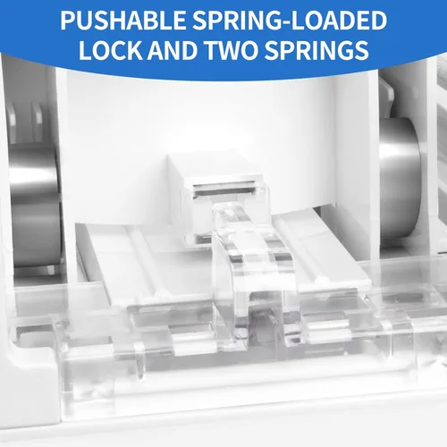 Miniatura 5 de Organizador de bebidas para refrigerador, dispensador de latas de soda, dispensador de nevera para refrigerador, 5 filas y 20 latas de 12.2 pulgadas
