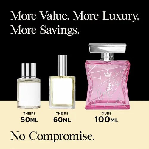 Miniatura 3 de Eternal Fragrance - Cristal eterno - Inspirado en el cristal brillante - 3.4 oz (3.4 fl oz) - Eau de Parfum - Vegano - Ingredientes limpios - Espray